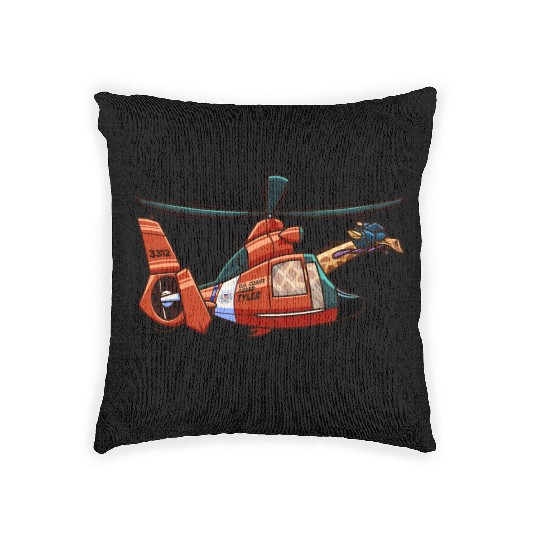 US Coast Guard Giraffe Tyler Woven Pillows