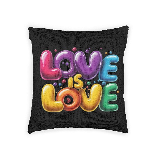 Love is Love Woven Pillows
