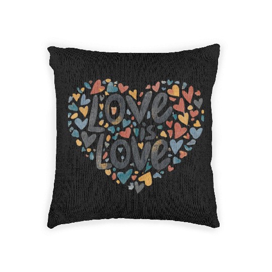 Love is Love Woven Pillows