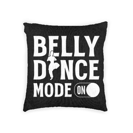 Belly Dance Lover Belly Dancer Instructor Woven Pillows