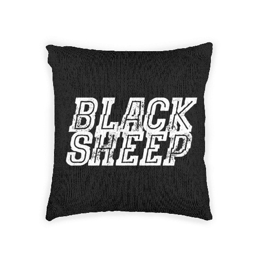 Black Sheep Woven Pillows