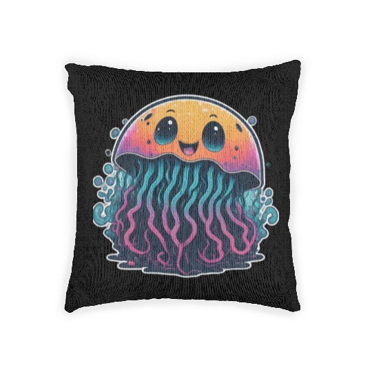 JellyFish Woven Pillows