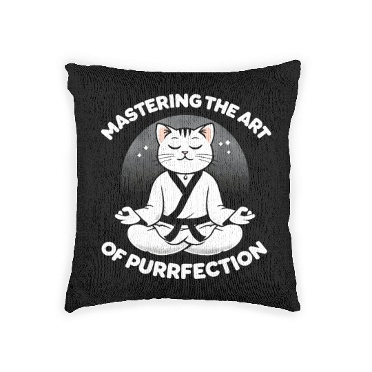 Kung Fu Chinese Kung Fu Asian Kung Fu Self defense Woven Pillows
