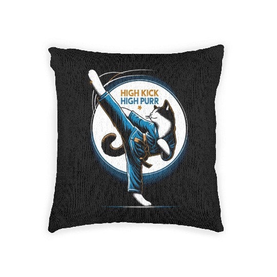 Kung Fu Chinese Kung Fu Asian Kung Fu Self defense Woven Pillows
