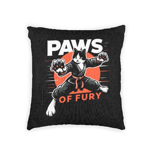 Kung Fu Chinese Kung Fu Asian Kung Fu Self defense Woven Pillows