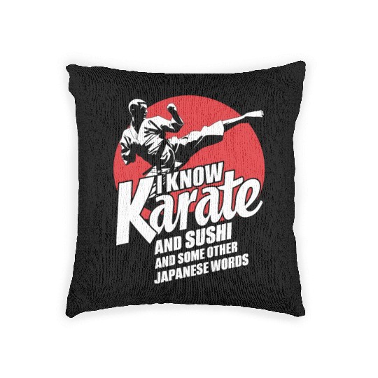 Kung Fu Chinese Kung Fu Asian Kung Fu Self defense Woven Pillows