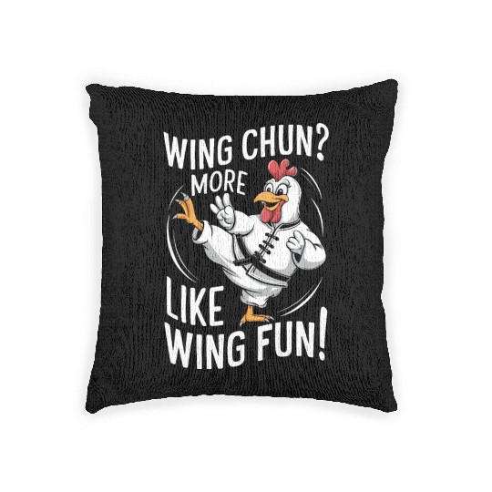 Kung Fu Chinese Kung Fu Asian Kung Fu Self defense Woven Pillows