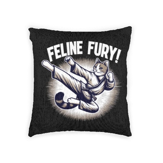 Kung Fu Chinese Kung Fu Asian Kung Fu Self defense Woven Pillows
