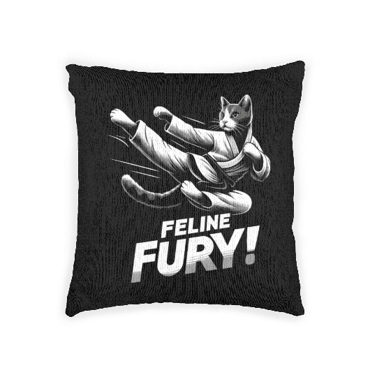 Kung Fu Chinese Kung Fu Asian Kung Fu Self defense Woven Pillows