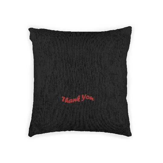 Mom Thank you artwork Woven Pillows