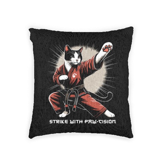 Kung Fu Chinese Kung Fu Asian Kung Fu Self defense Woven Pillows