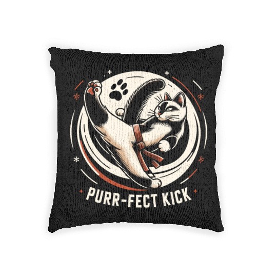 Kung Fu Chinese Kung Fu Asian Kung Fu Self defense Woven Pillows