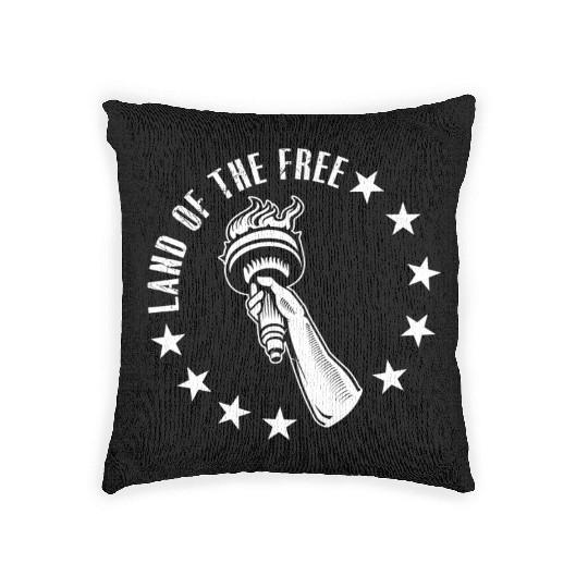 Land of The Free Woven Pillows
