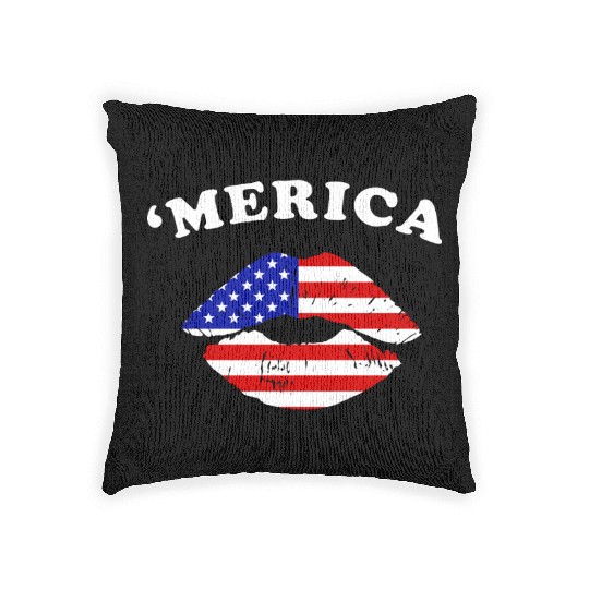 'Merica Woven Pillows