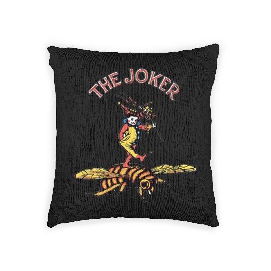 Joker Playing card from Bee Woven Pillows