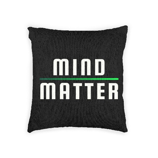 Motivational Thinking Psychology Woven Pillows
