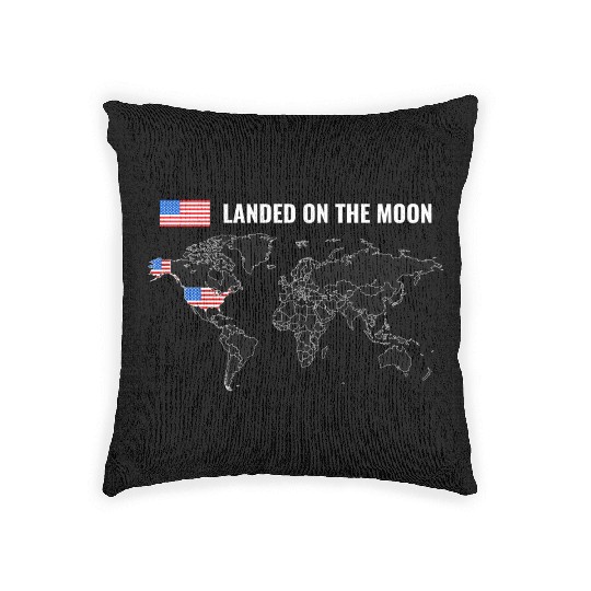 Moon Landing Woven Pillows