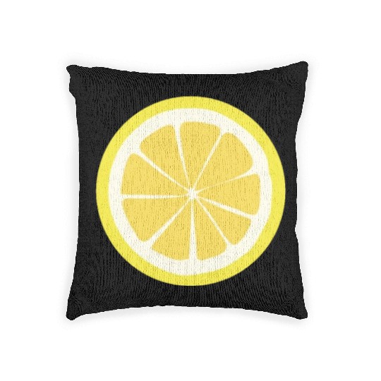 Citrus - Fruits - Orange - Lime - Grapefruit Woven Pillows