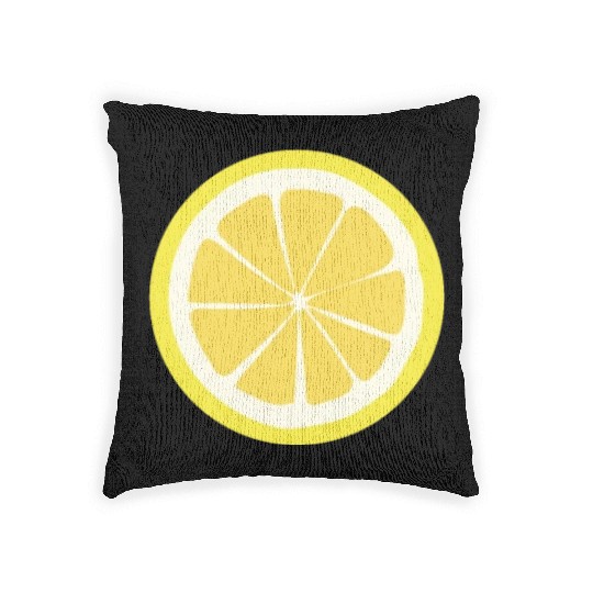 Citrus - Fruits - Orange - Lime - Grapefruit Woven Pillows