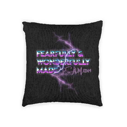 Fearfully & Wonderfully Made Woven Pillows