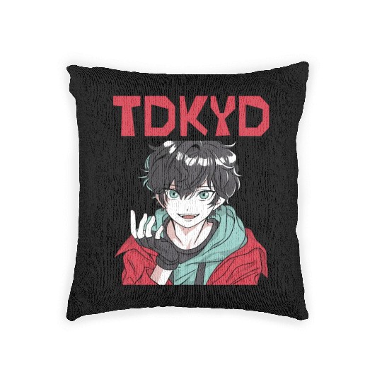 Anime Ramen Cat Retro Japanese Woven Pillows