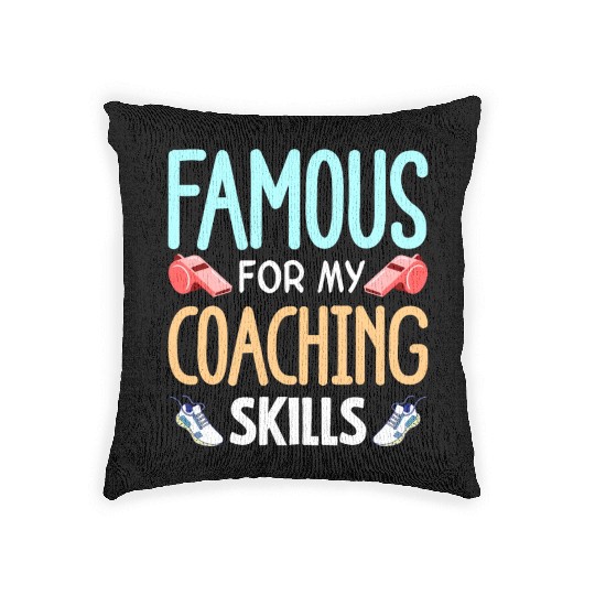Inspiring Physical Education Teacher Design for PE Woven Pillows