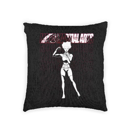 SSv1 MMA FeMale Graphic Woven Pillows