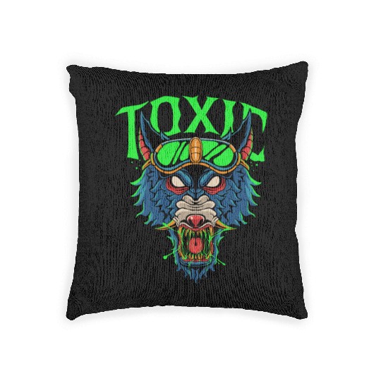 toxic Woven Pillows