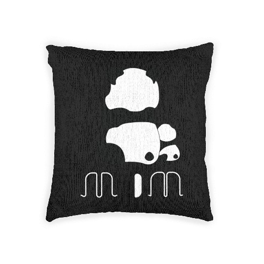 Adorable Panda Cubs Woven Pillows