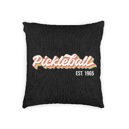 Pickleball Est. 1965 Woven Pillows