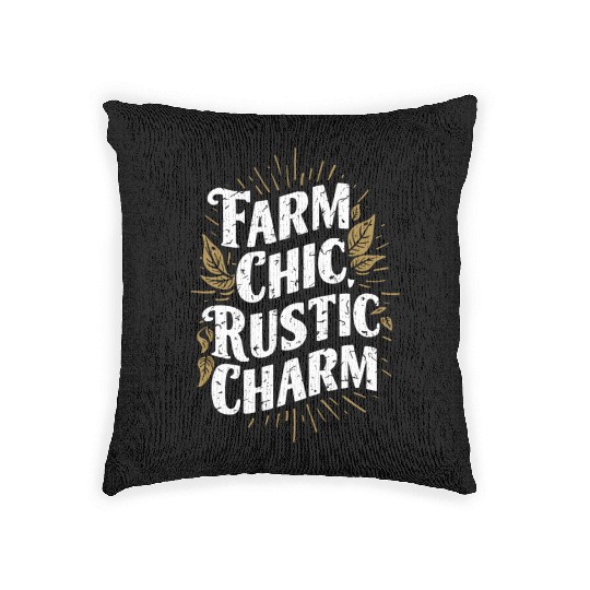 Farmers Market Farmer Agriculture Farming Food Woven Pillows