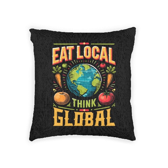 Farmers Market Farmer Agriculture Farming Food Woven Pillows