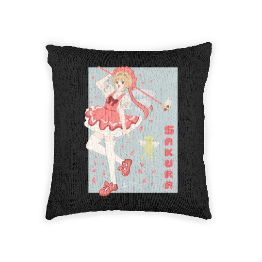 Sakura Card Captor Woven Pillows