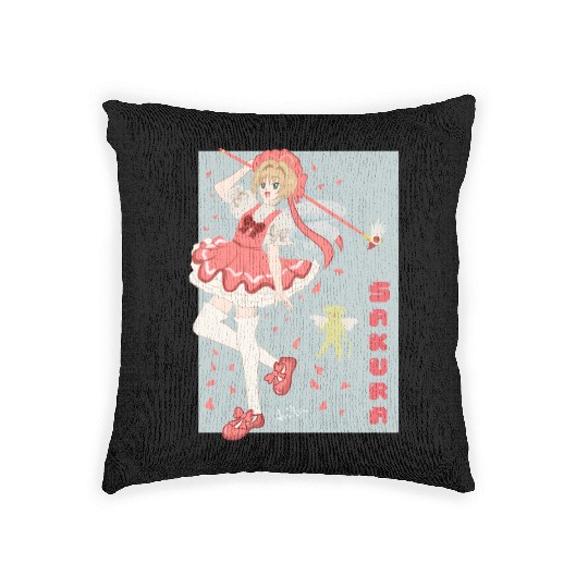Sakura Card Captor Woven Pillows