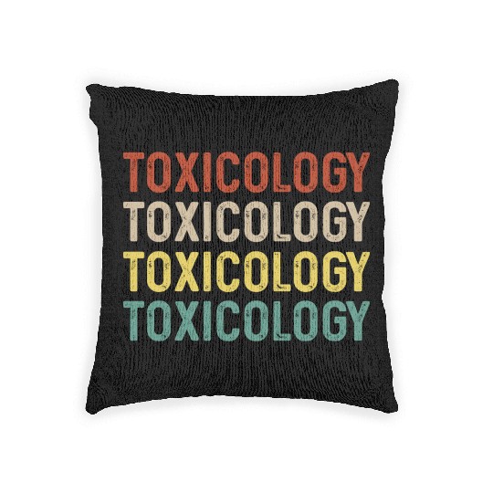 Medical Toxicologist Funny Pun Woven Pillows