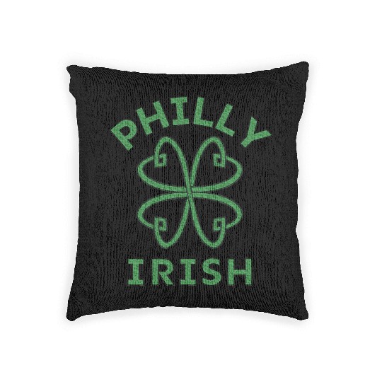 Philly Irish Philadelphia St.Patrick's Day Parad Woven Pillows