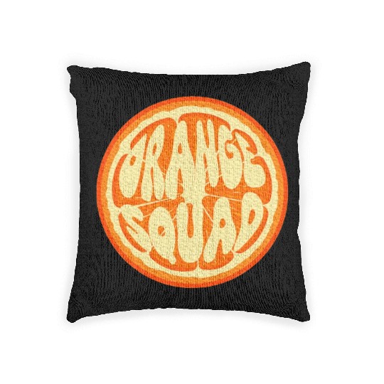 Orange Lover Fruit Orange Citrus Fruit Lover Woven Pillows