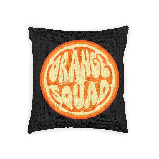 Orange Lover Fruit Orange Citrus Fruit Lover Woven Pillows