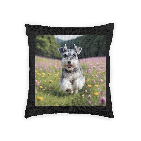 Schnauzer main photo Woven Pillows