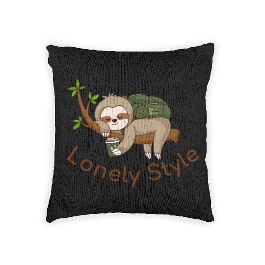 slot lonely style color Woven Pillows