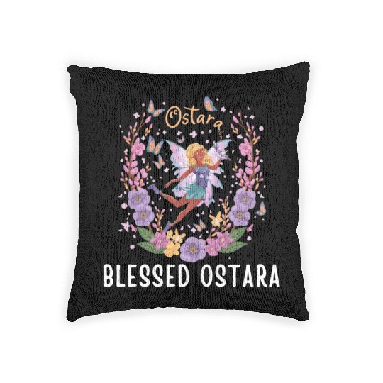 Easter Ostara Eostre - Pagan Witchcraft Spring Woven Pillows