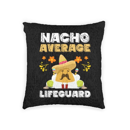 Lifeguard Beach Woven Pillows
