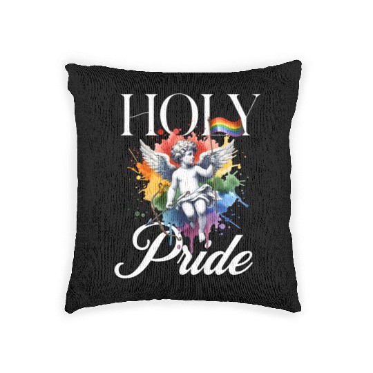 Love Is Love Pride Colors Of Rainbow Equality fun Woven Pillows