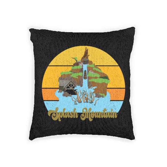Splash Mountain Woven Pillows