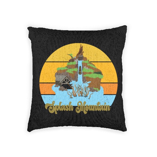 Splash Mountain Woven Pillows