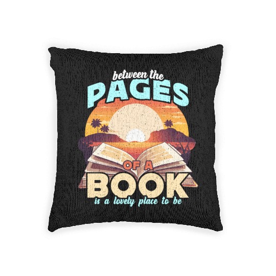 Literature Teacher Between The Pages Of Instructor Woven Pillows