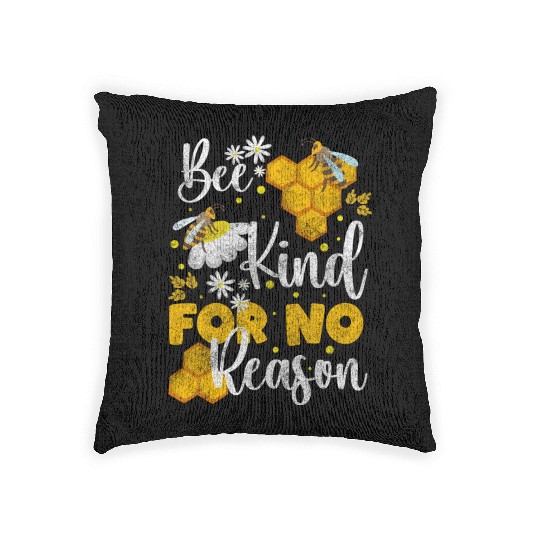 Honey Bee Beekeeper Useful Beekeeper Woven Pillows