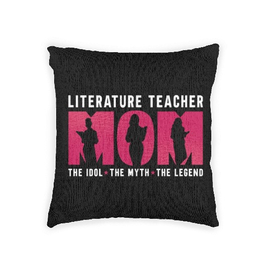 Literature Teacher Mom The Idol The Instructor Woven Pillows