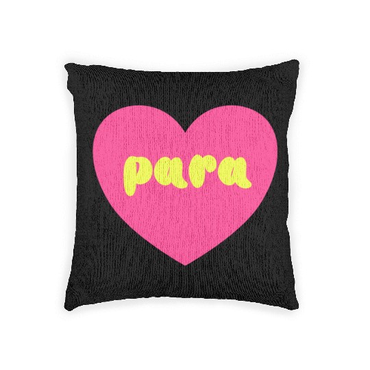 Para Paraprofessional Teacher Assistant Special Woven Pillows
