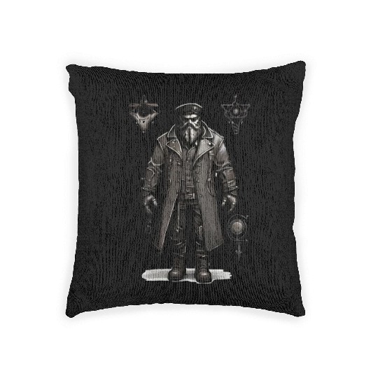 Character Sheet Woven Pillows